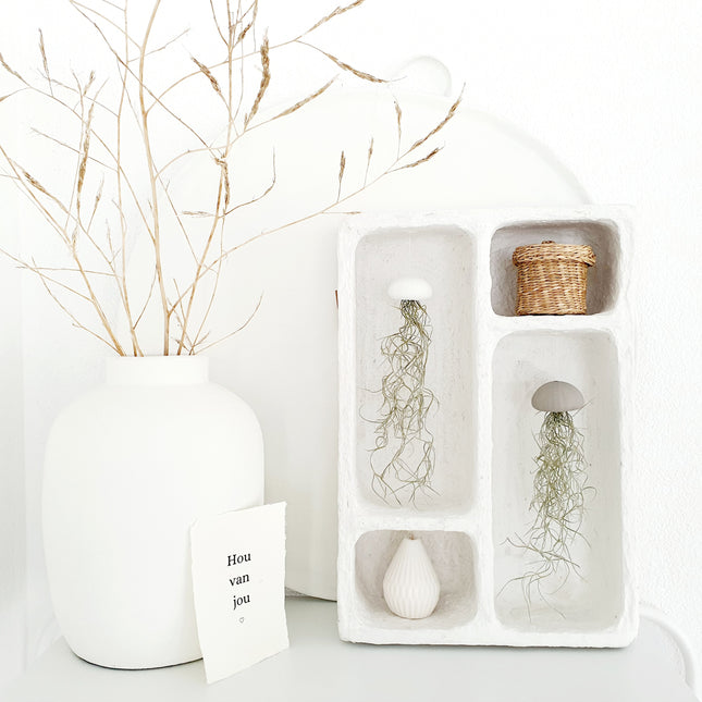 Pappmaché-Schrank rechteckig