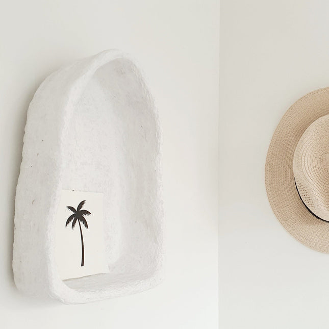 Paper-mache wall cabinet S