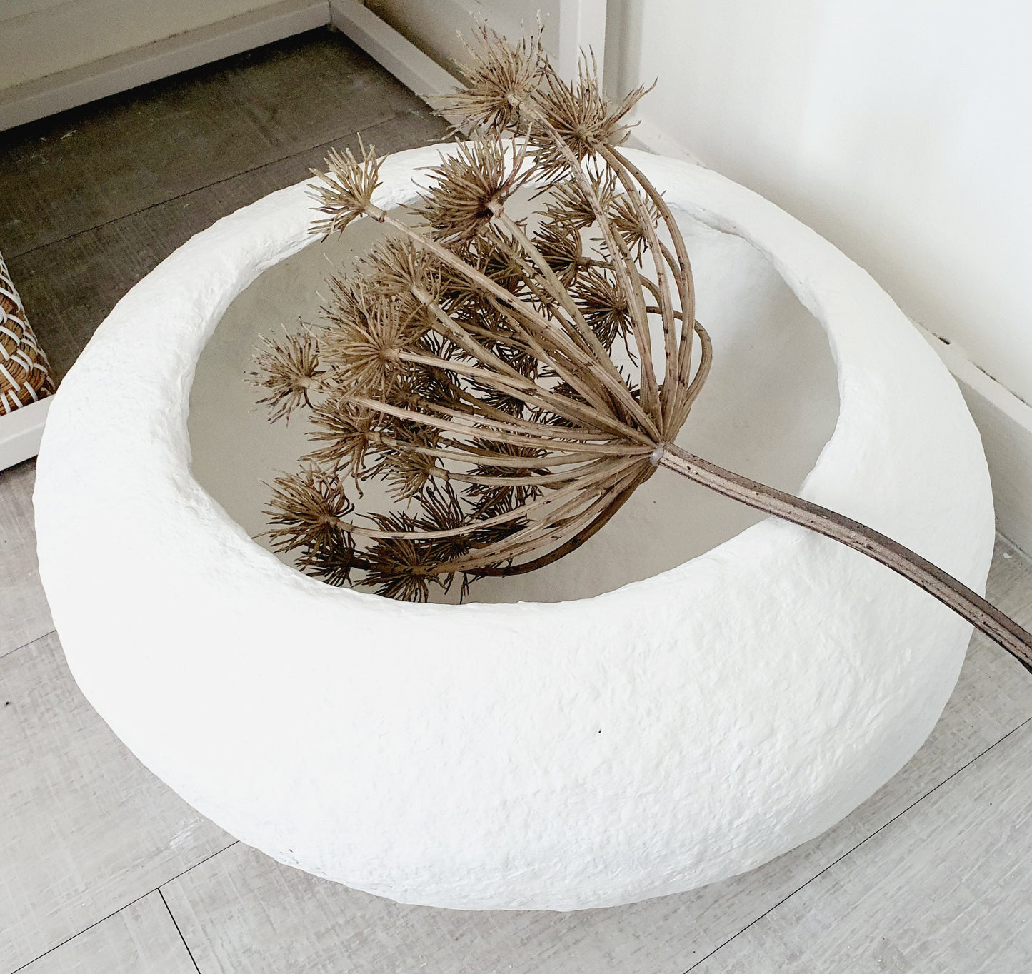 XL papier-maché schaal