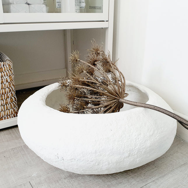 XL papier-maché schaal