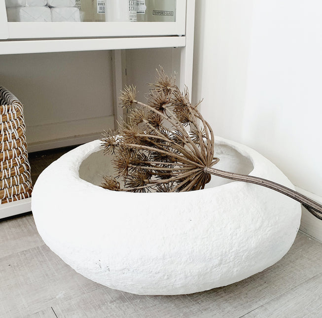 XL papier-maché schaal