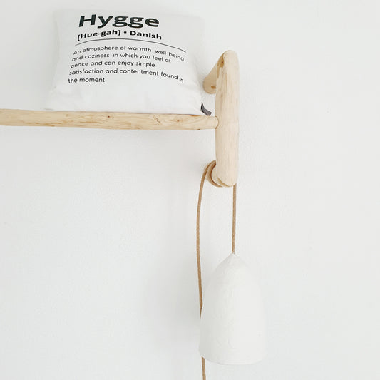 Papiermache hanglamp