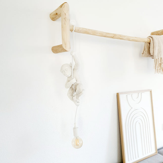 Ceiling lamp monkey white