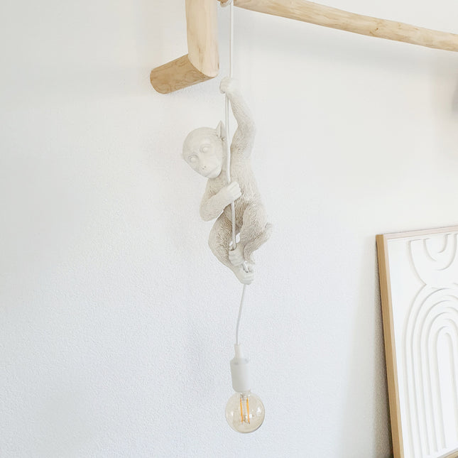 Ceiling lamp monkey white