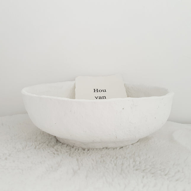 Pappmaché-Schale Loet