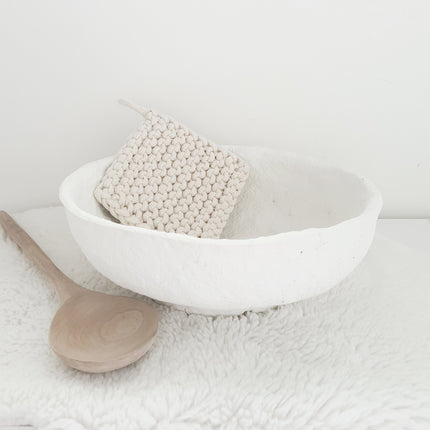 Papiermache kom Loet