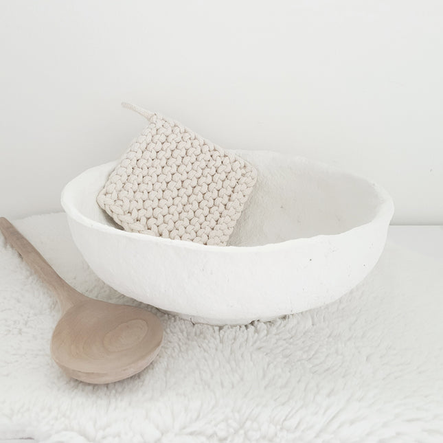 Papiermache kom Loet