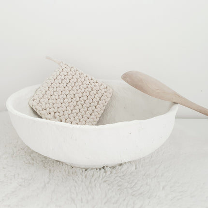 Papiermache kom Loet