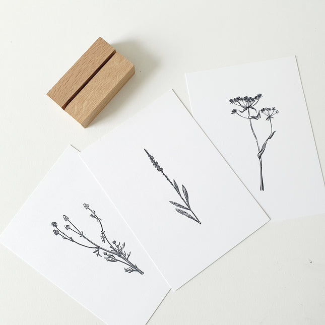 Eiken houten kaarthouder