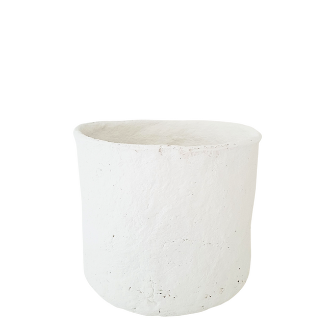 Papiermache bloempot