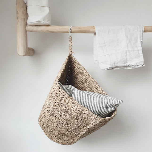 Wall basket UTARA Hanging storage basket L