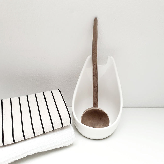 Walnoten houten lepel kom