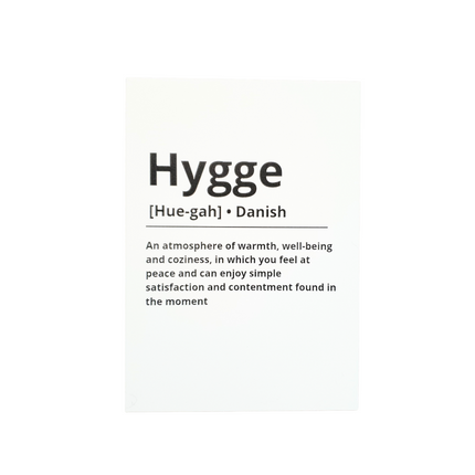 Poster A4 - Hygge