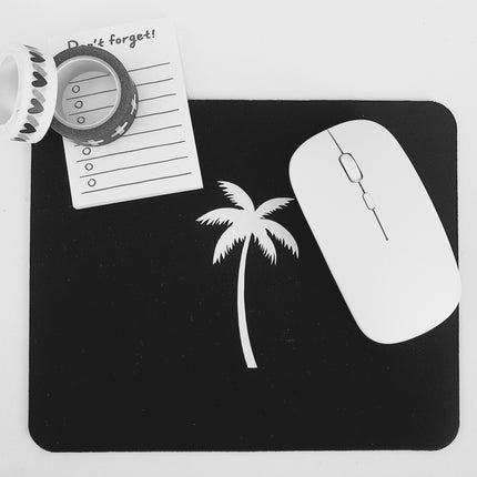 Muismat rechthoek palmboom