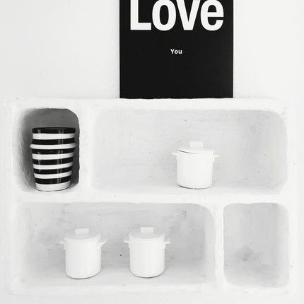 Pappmaché-Schrank rechteckig