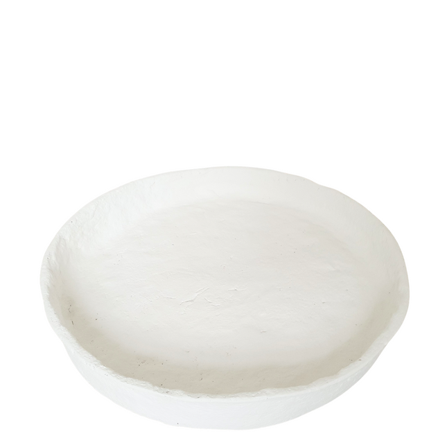 Paper mache bowl Luna