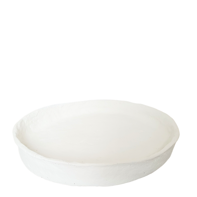 Paper mache bowl Luna