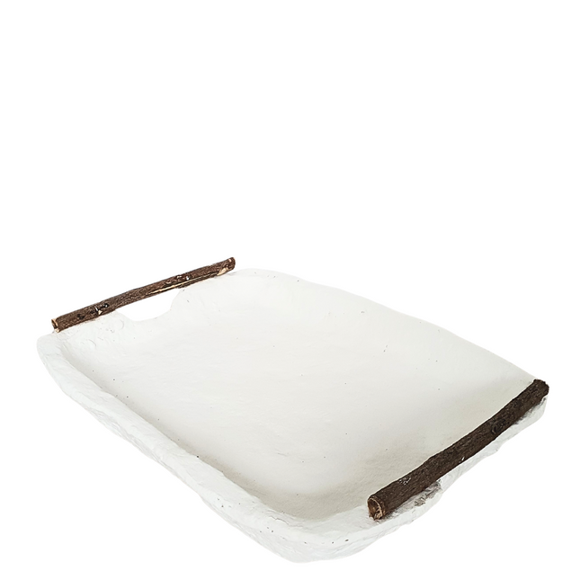Pappmaché-Tablett