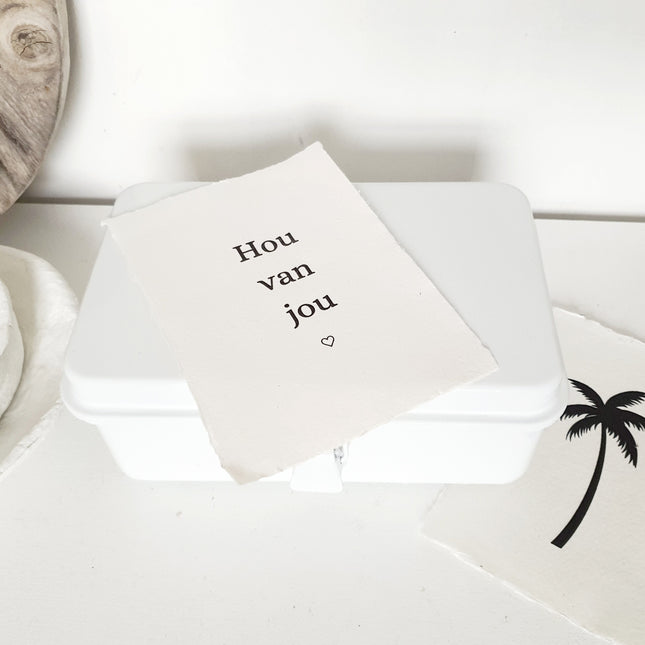 Aufbewahrungsdose für A6-Karten ♡