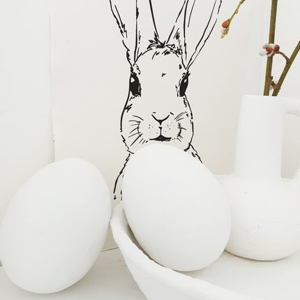 Papiermache paasei XL