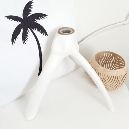 Tripple twig kandelaar