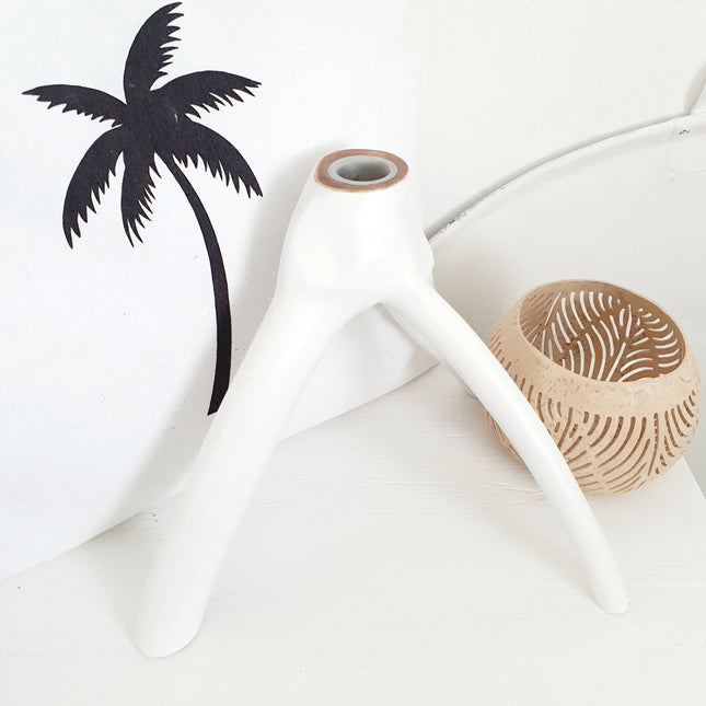 Tripple twig kandelaar