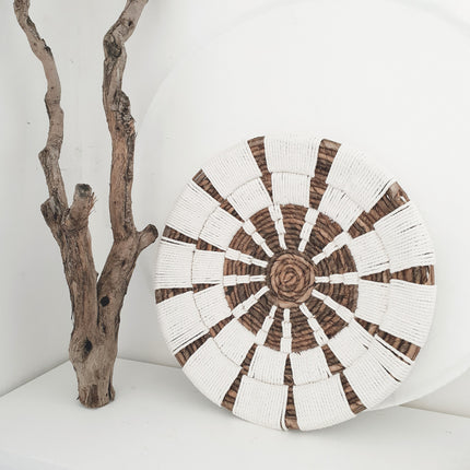 Wand decoratie M bananenvezel