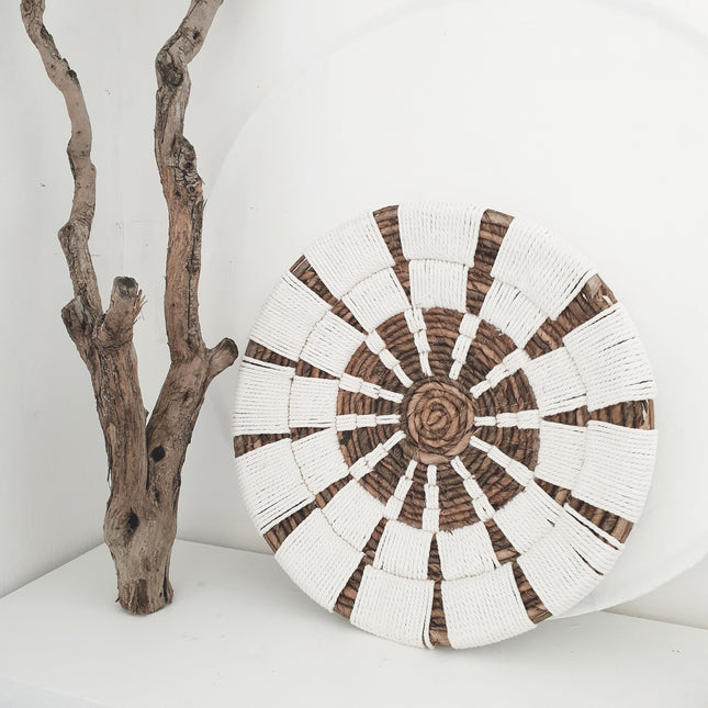 Wand decoratie M bananenvezel