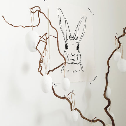 Papiermaché-Osterei S