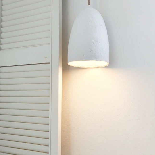 Lampe aus Pappmaché