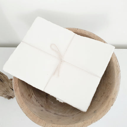 Pack handgeschöpftes Papier, weich, 50 Stück
