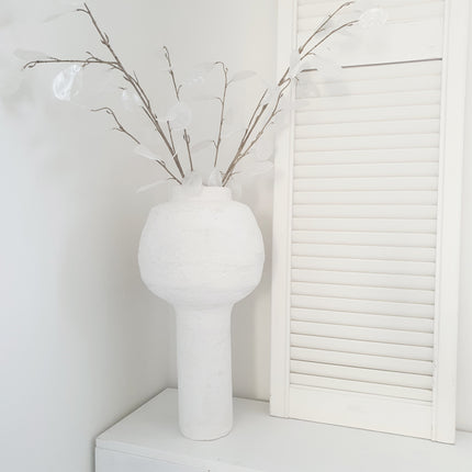 Paper-mache vase Sphere