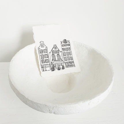 Papiermaché-Schale liebes