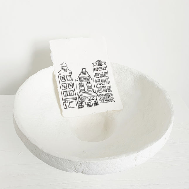 Papiermaché-Schale liebes