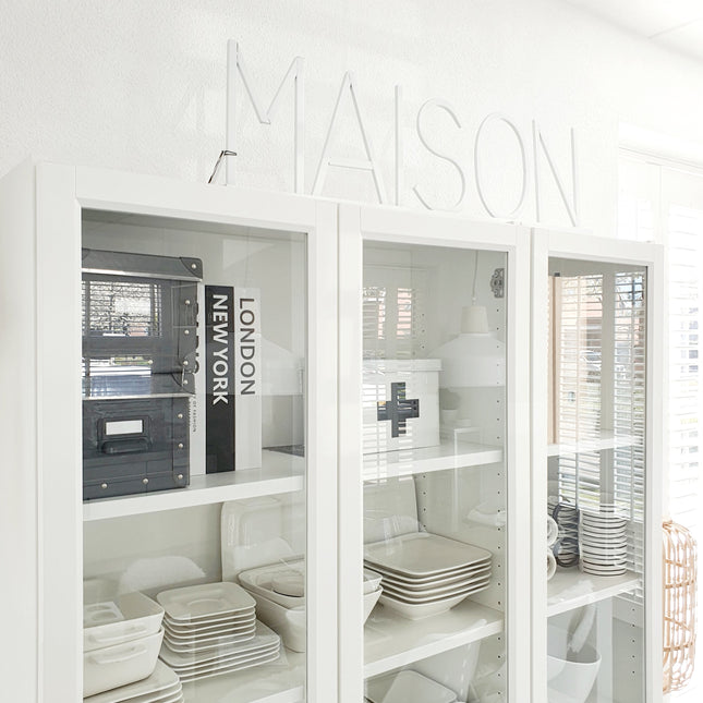 Maison metal decoration