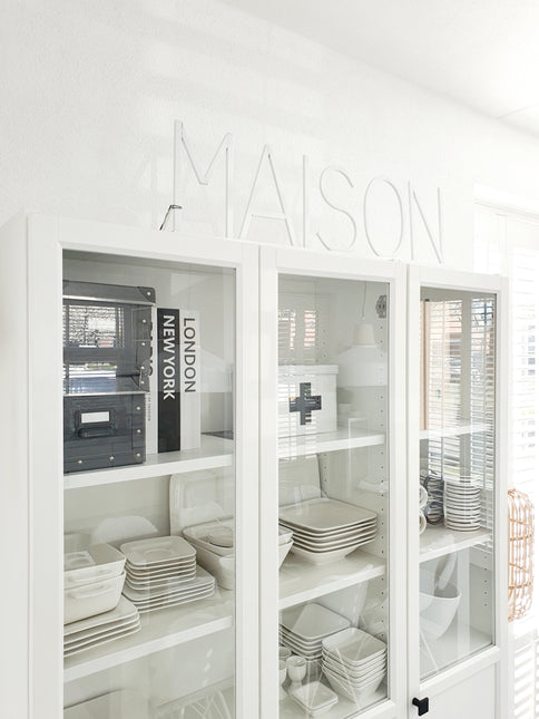 Maison metalen decoratie