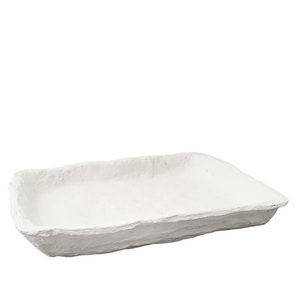 Paper mache tray