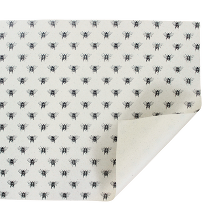 Cadeaupapier van gras papier, 50 x 70 cm, wilde bij