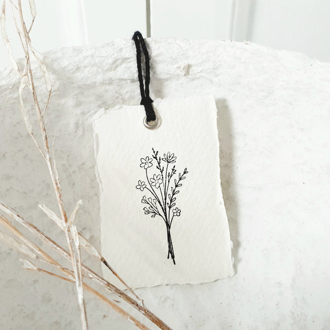 Label bloemen - 2 stuks