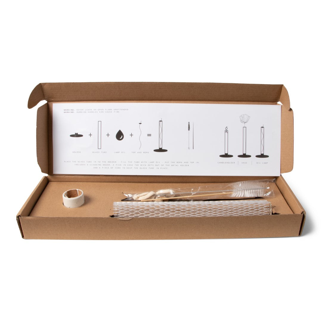 Jens Living  3 in 1 glass tube wit