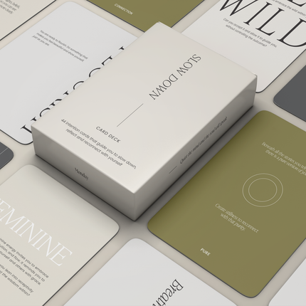 Slow Down CardDeck | English