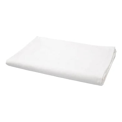 Witte katoenen theedoek