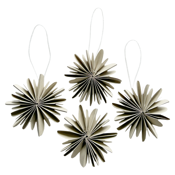 Sneeuwvlok warm grey