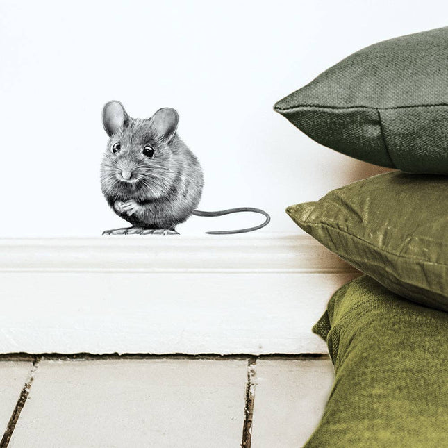 Wandaufkleber Waldmaus