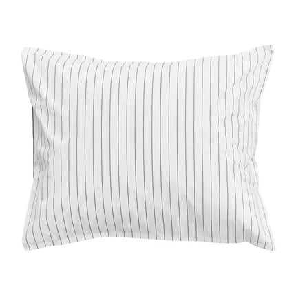 Cushion cover stripe linen large