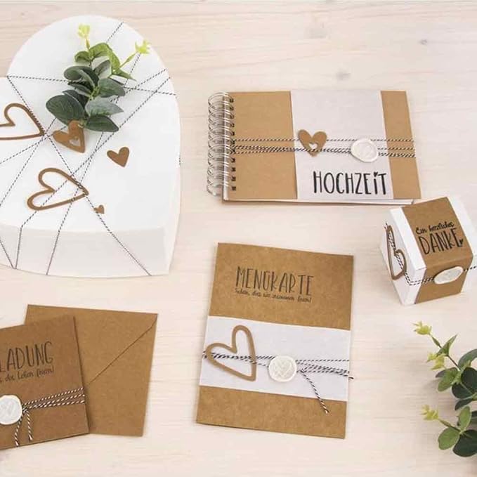 Wax zegel stempel set