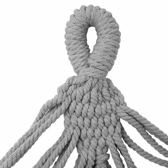 Hangmat 200 x 100 cm Grijs