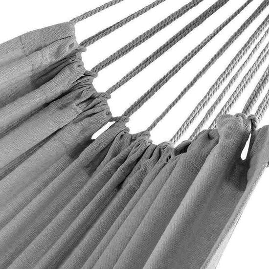 Hängematte 200 x 100 cm Grau