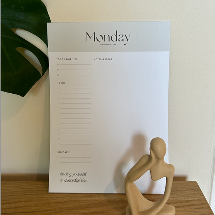 Monday notitieblok