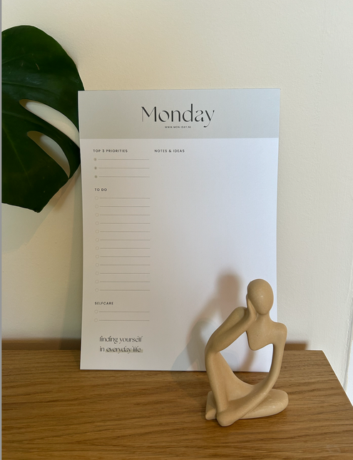 Monday notitieblok
